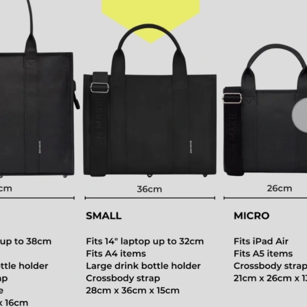 Bon Maxie Small Bon Vivant Tote Black Coated Canvas